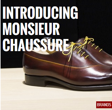 Introducing Monsieur Chaussure