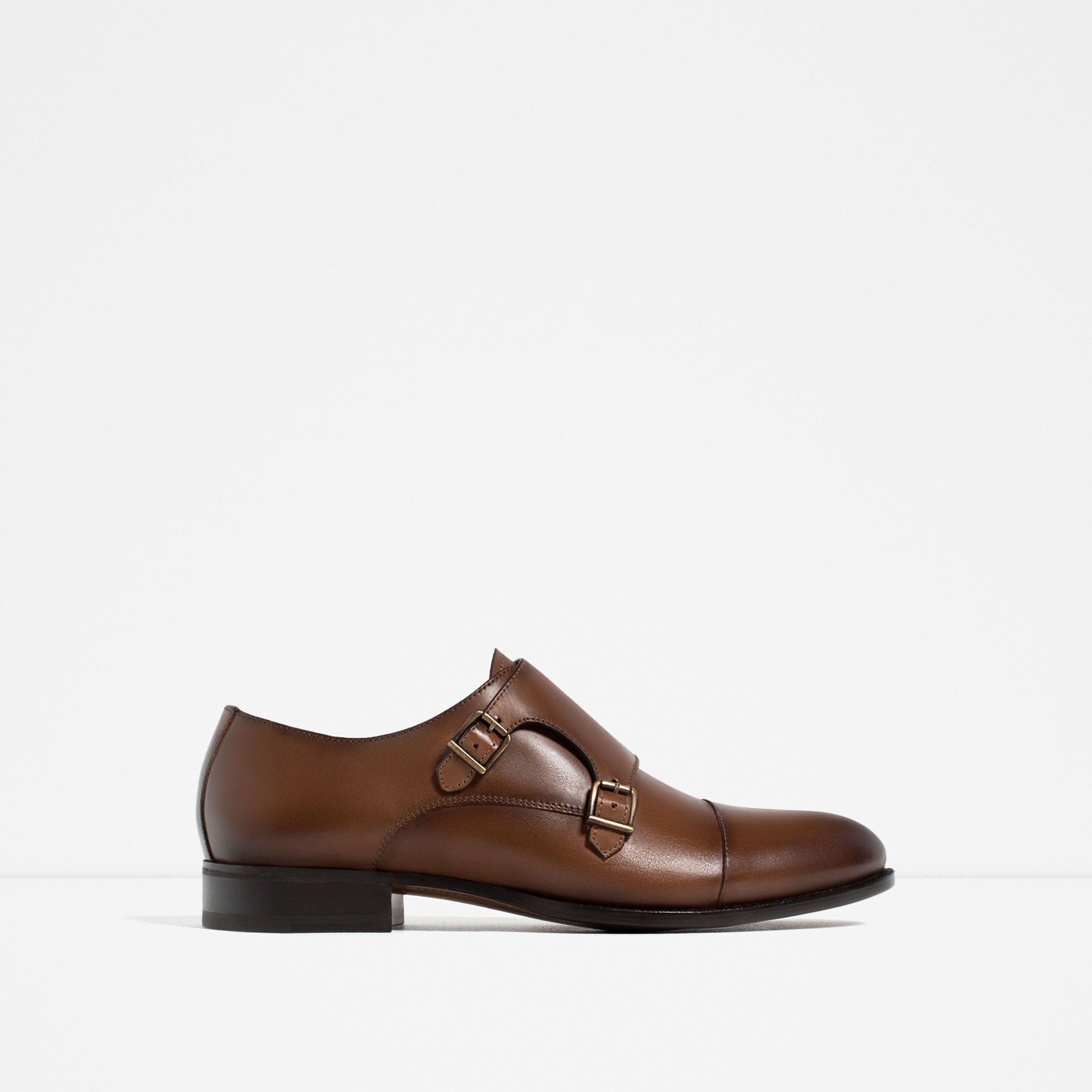 Buckled Monk Leather shoes