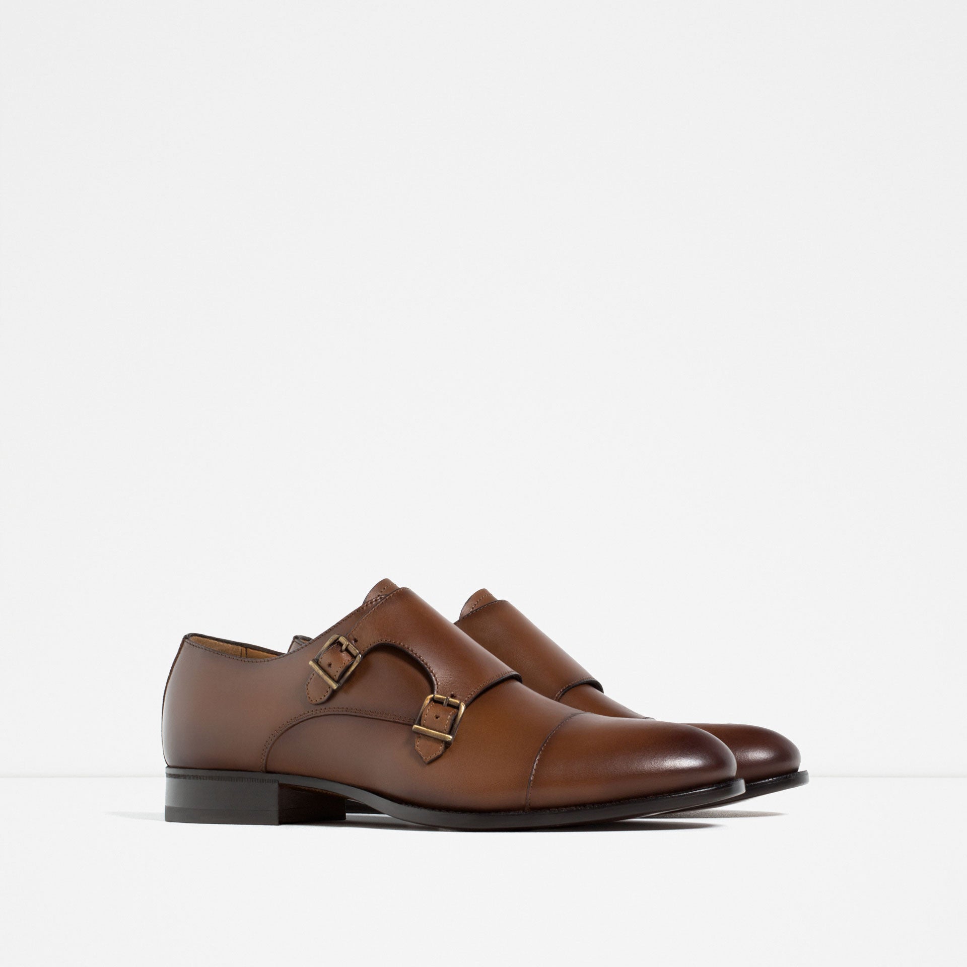 Buckled Monk Leather shoes