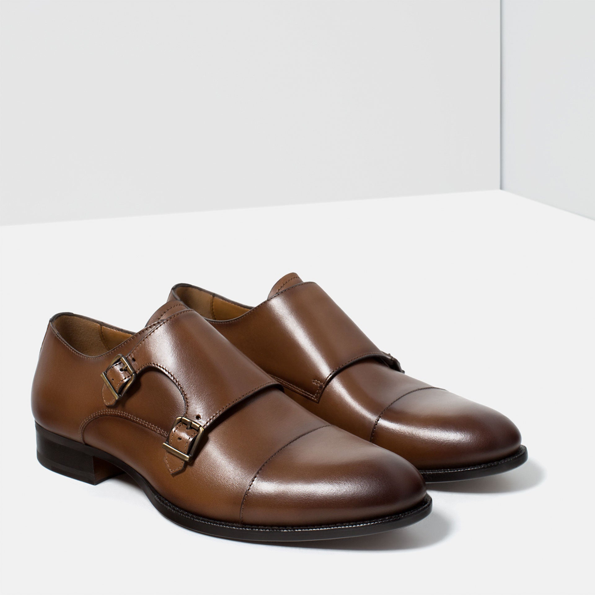 Buckled Monk Leather shoes