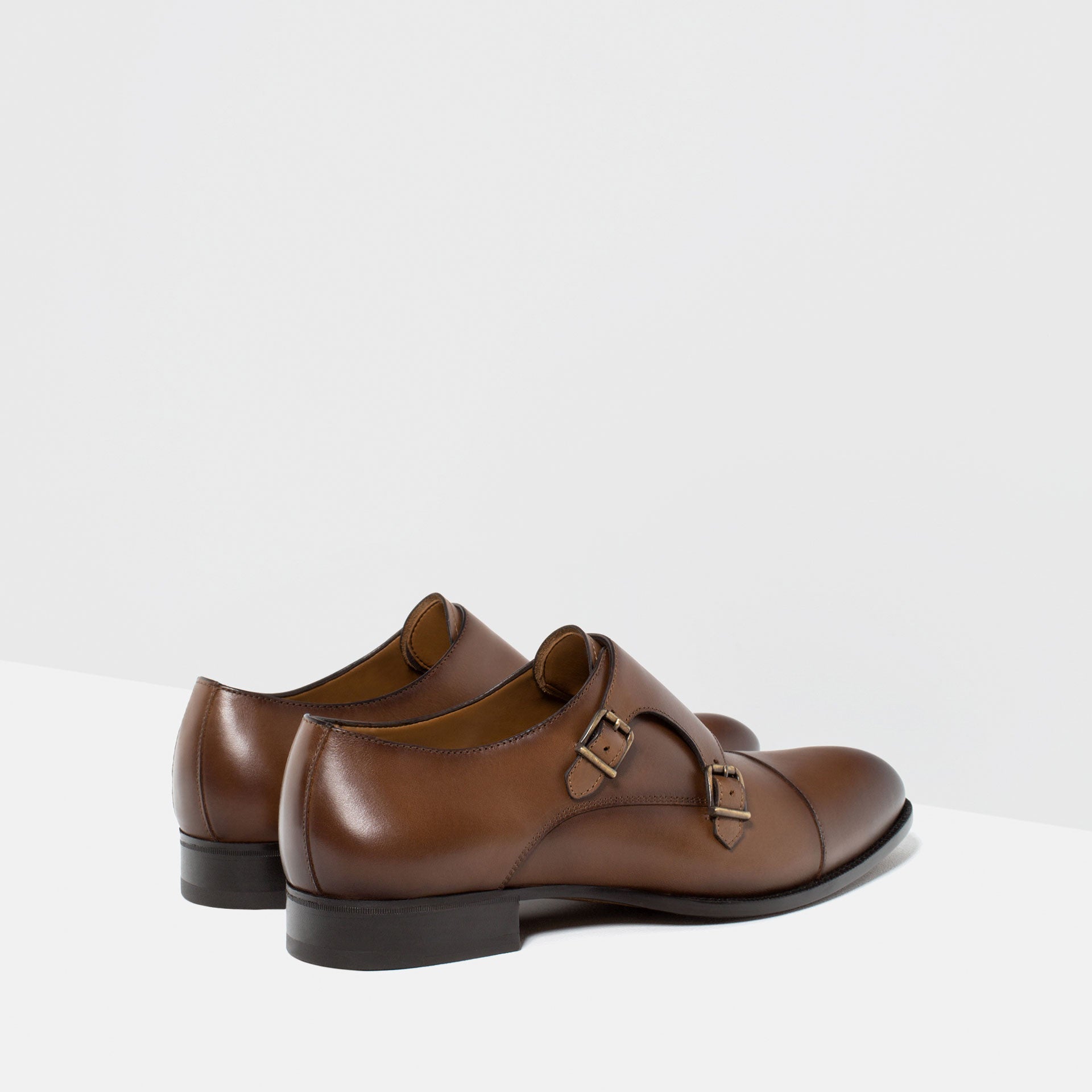 Buckled Monk Leather shoes