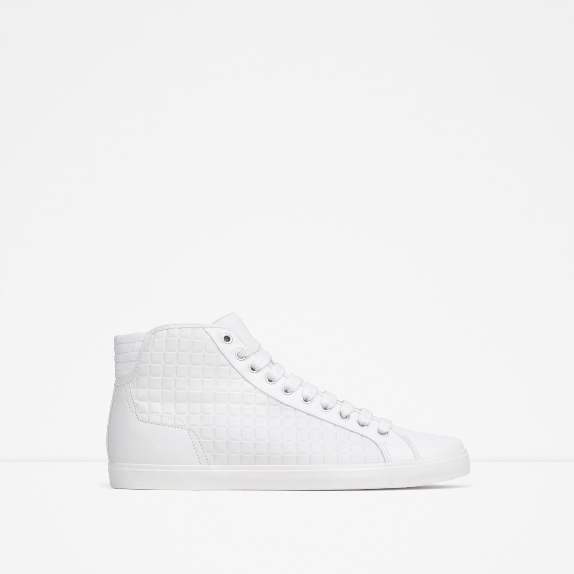 Quilted high-Top Sneakers