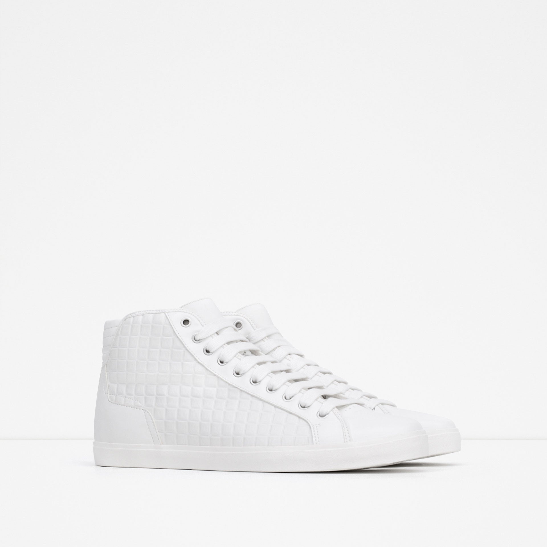 Quilted high-Top Sneakers