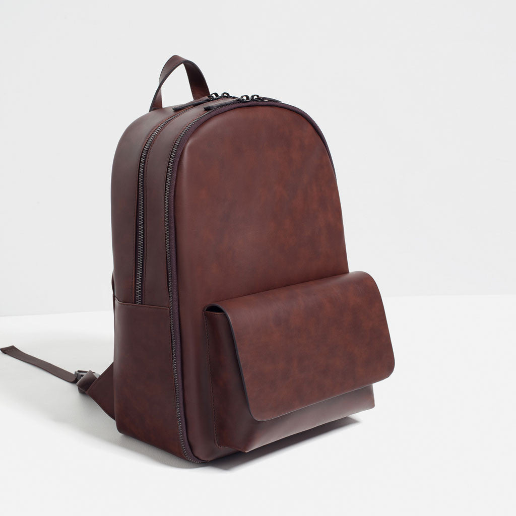 Back Pack Brown from V